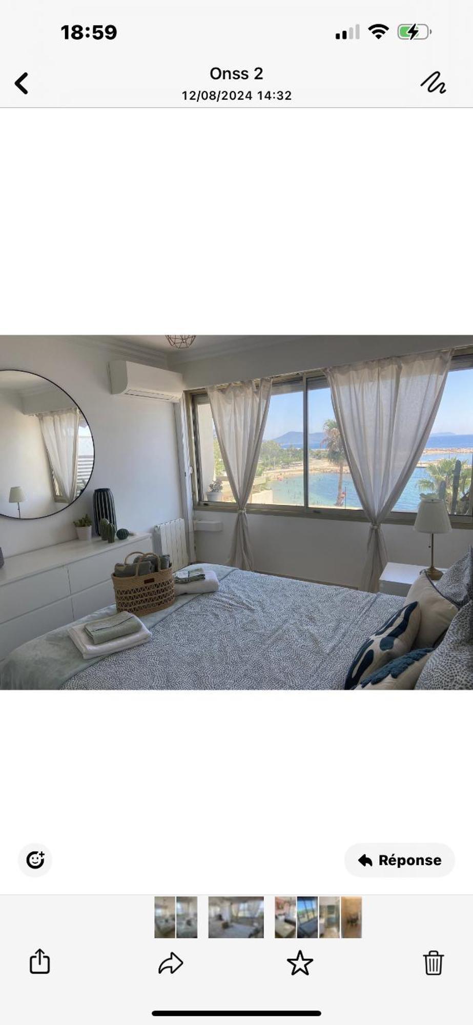 Appartement Panoramique Sur Mer Тулон Екстериор снимка